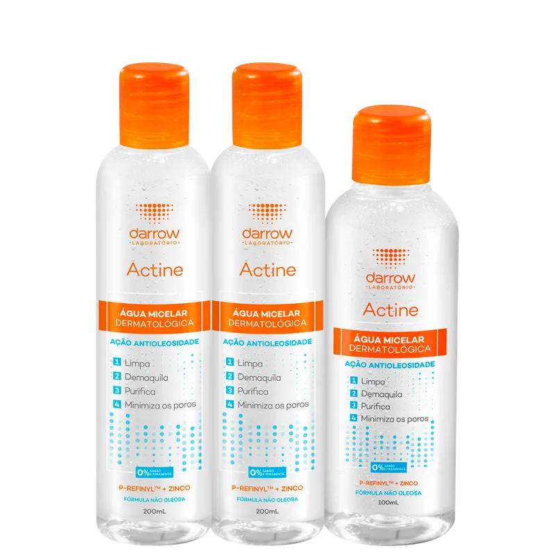 Kit Darrow Actine Dermatológica Super (3 Produtos)