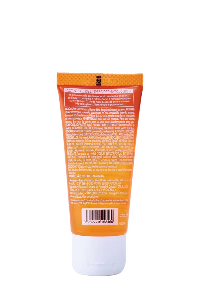 Actine Gel De Limpeza 60g - Imagem 2