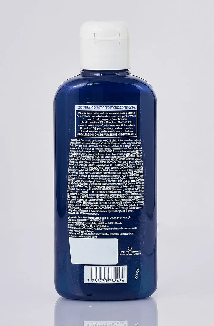 Doctar Salic Anticaspa Shampoo 140ml - Imagem 3