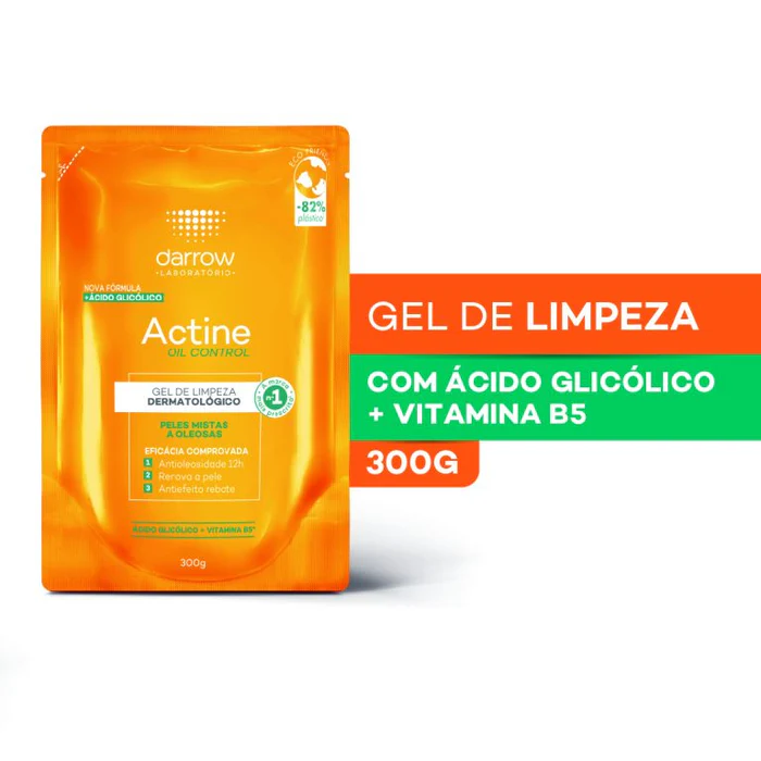 Actine Oil Control Refil Gel de Limpeza 300ml - Imagem 3
