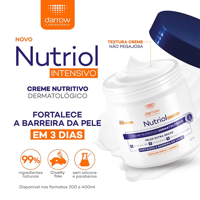 Nutriol Creme Intensivo 400g - Imagem 3