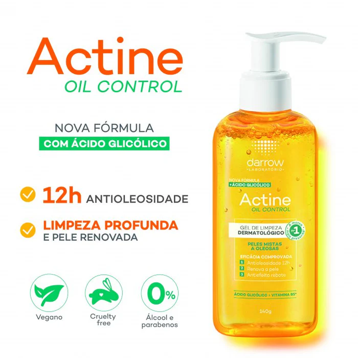 Actine Oil Control Gel de Limpeza 240g - Imagem 3