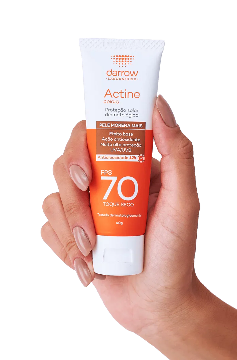 Actine Solar Protetor Solar FPS 70 Pele Morena Mais 40g - Imagem 3