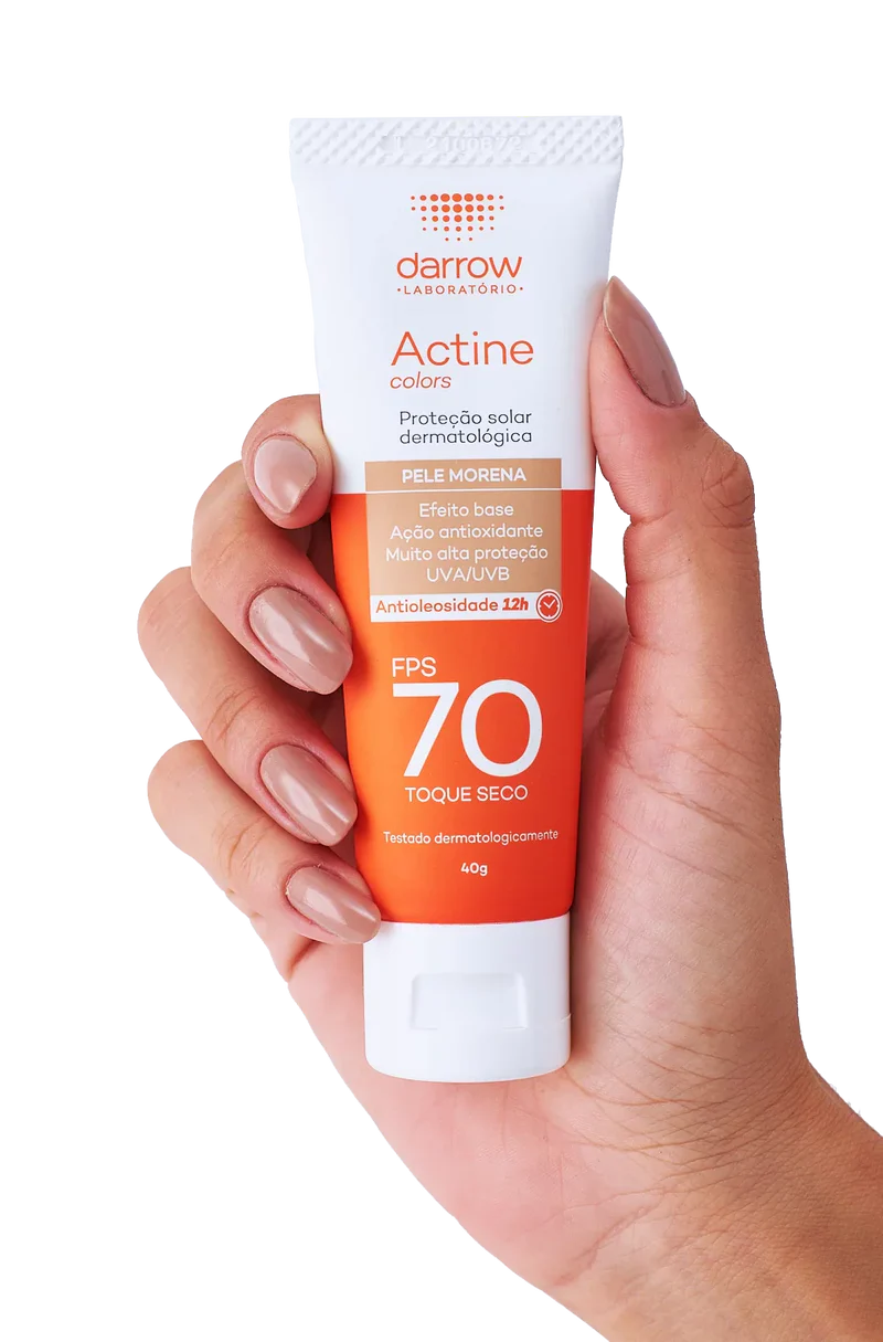 Actine Solar Protetor Solar FPS 70 Pele Morena 40g - Imagem 2
