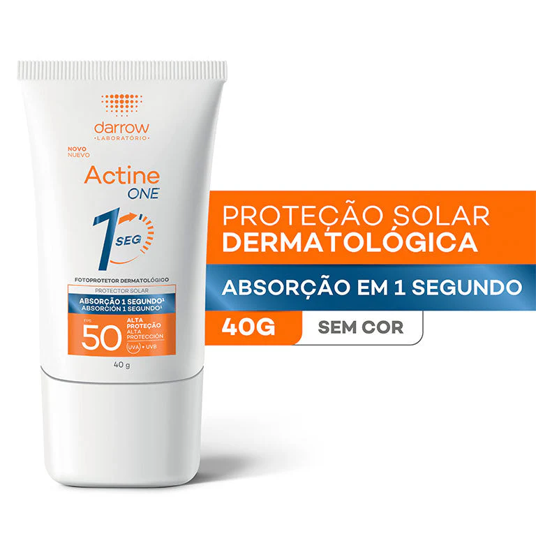 Actine One Protetor Solar FPS 50 40g - Imagem 2