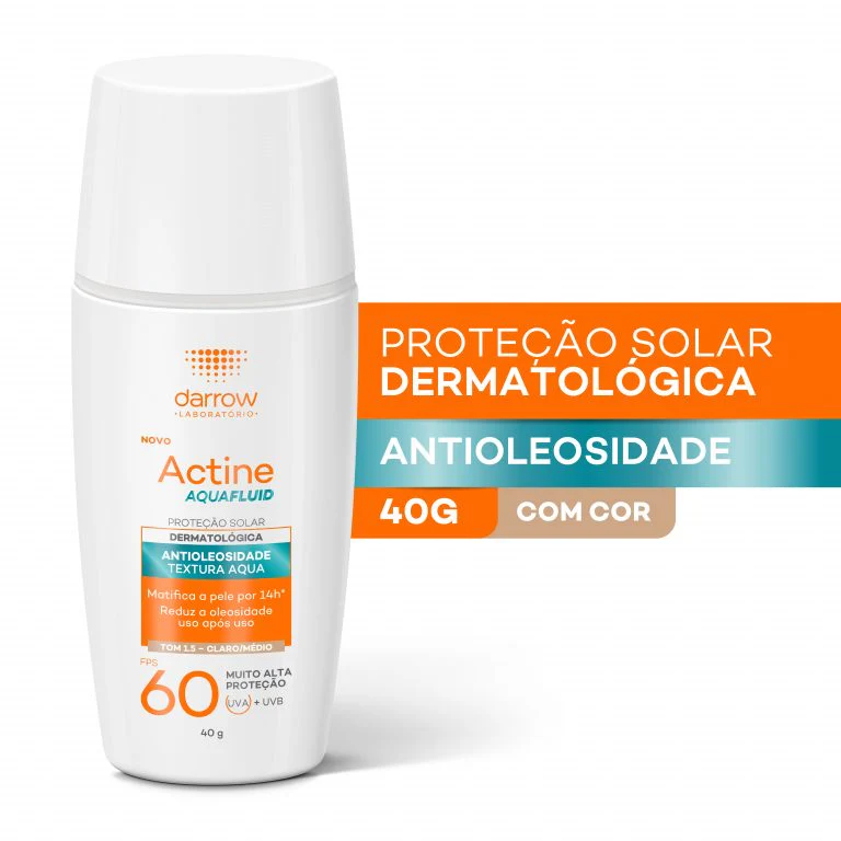 Actine Aquafluid FPS com cor 40g - Imagem 2