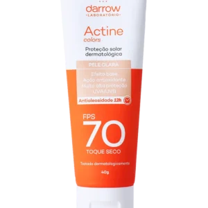 Actine Solar Protetor Solar FPS 70 Pele Clara 40g