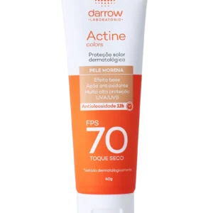 Actine Solar Protetor Solar FPS 70 Pele Morena 40g