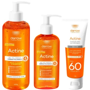 Kit Darrow Gel de Limpeza Vitamina C Protetor Solar sem Cor